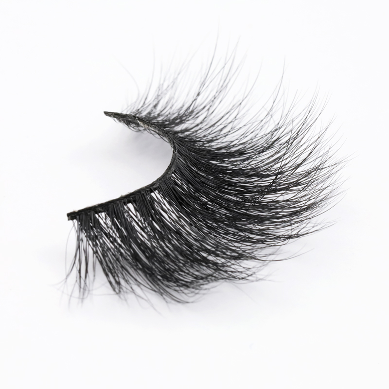 Eyelash manufacturer wholesale 25mm real mink fur dramatic eyelash xx